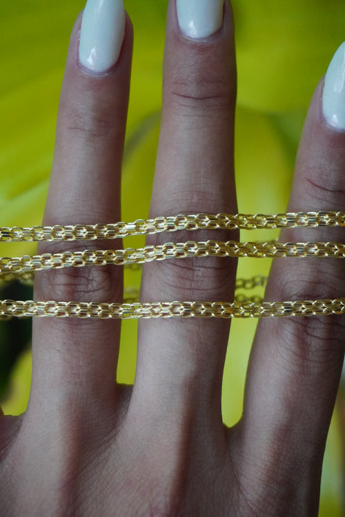 10K Bismark Chain 24" 3mm