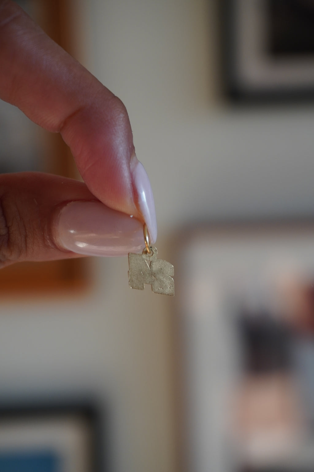 10K Yellow Gold Number '24' Pendant