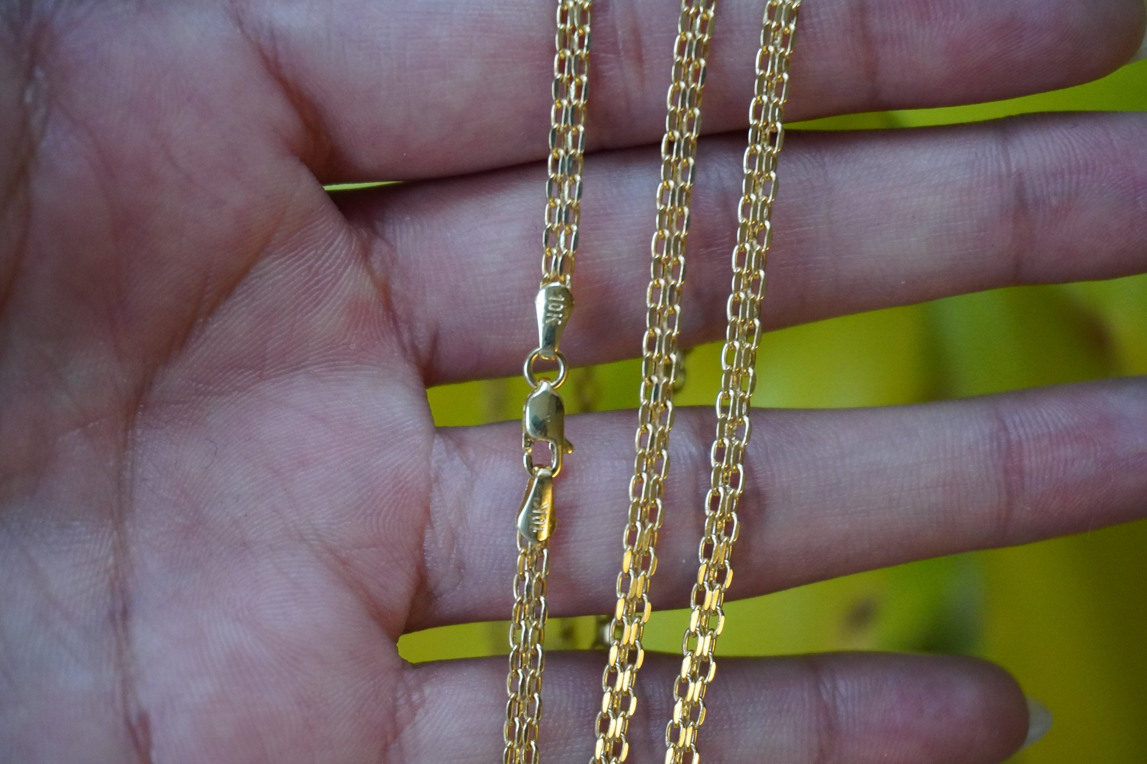 10K Bismark Chain 24" 3mm