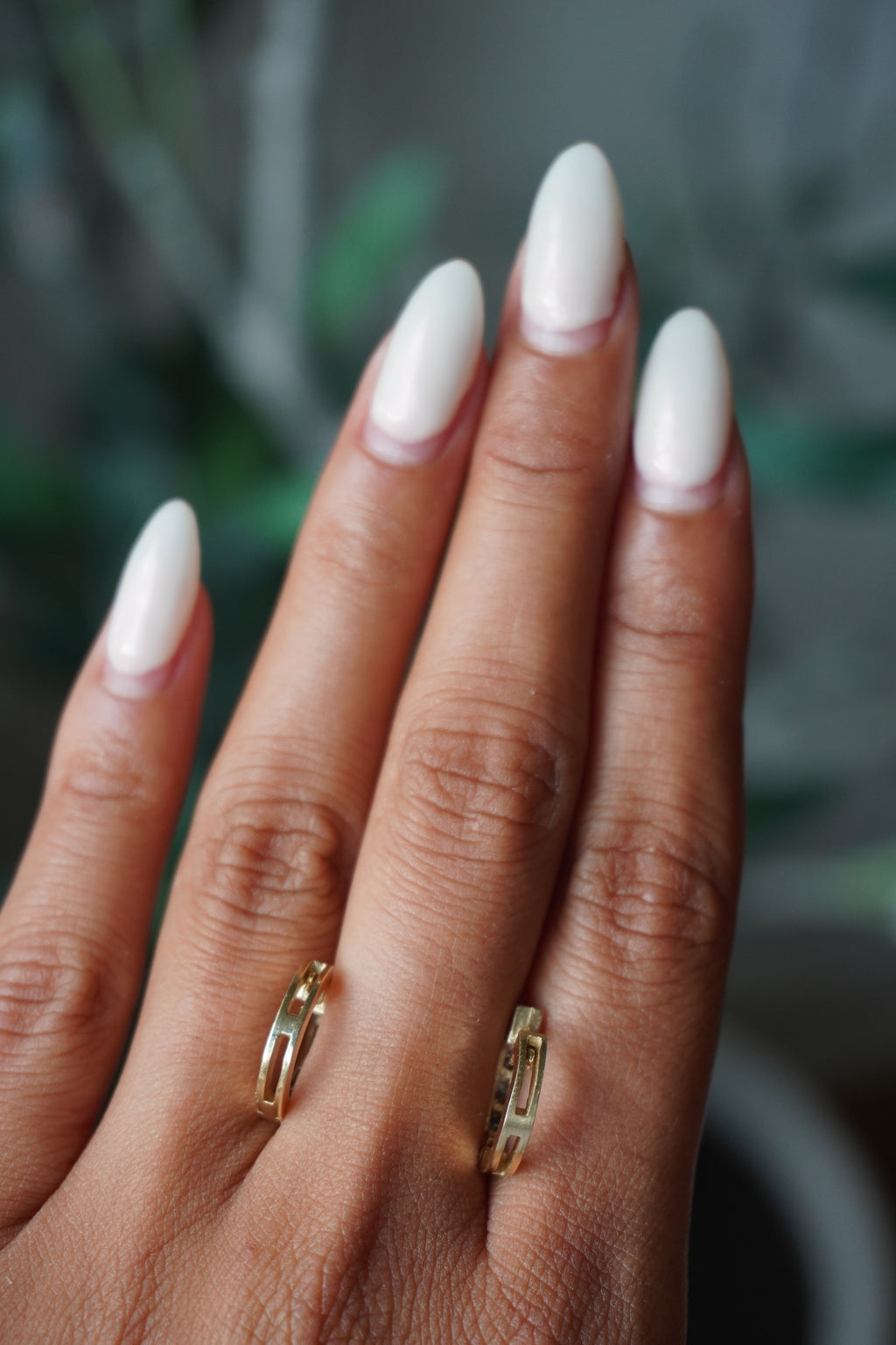 14K Yellow Gold Channel-Set Diamond Huggies (3g)