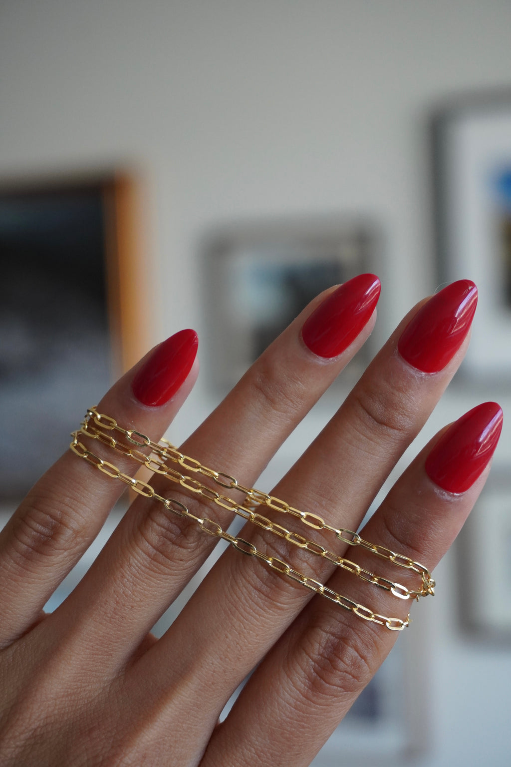 10K Yellow Gold Paperclip Chain 2mm 18"