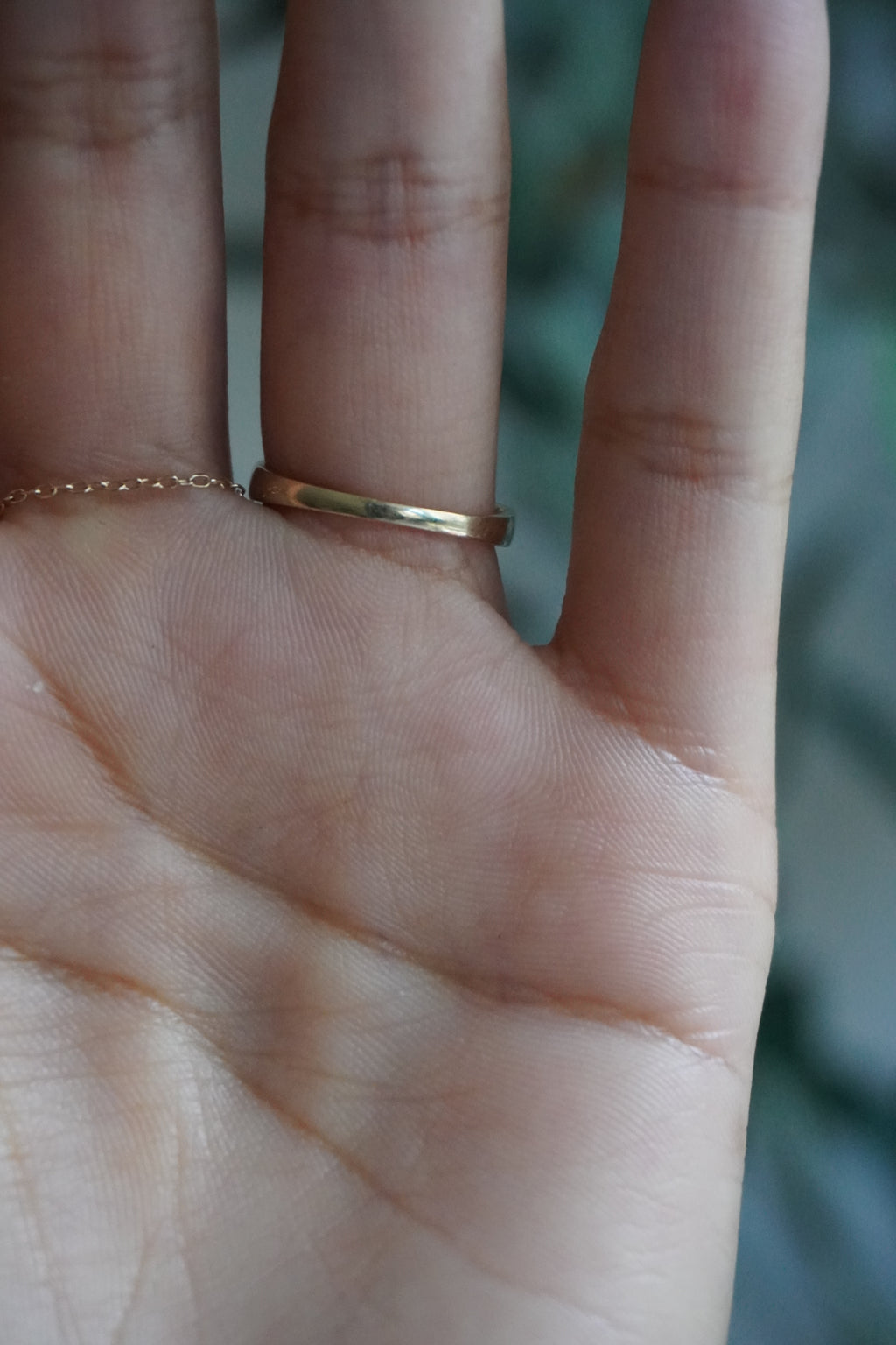 14K Yellow Gold Diamond Stacker Sz 6 (2 g)
