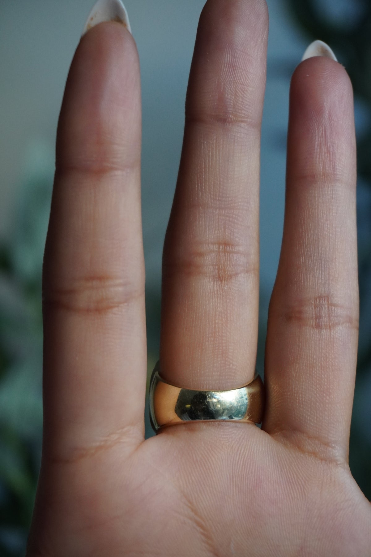 14K Two Tone Panther Diamond (~0.70 ctw) Ring Sz 6.75 (9.56 g)