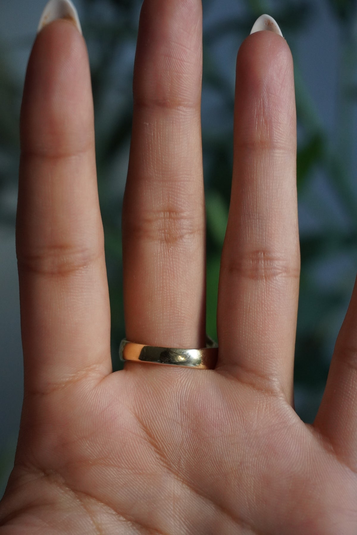14K Yellow Gold Horseshoe Diamond (~0.30 ctw) Ring Sz 9 (7.8 g)