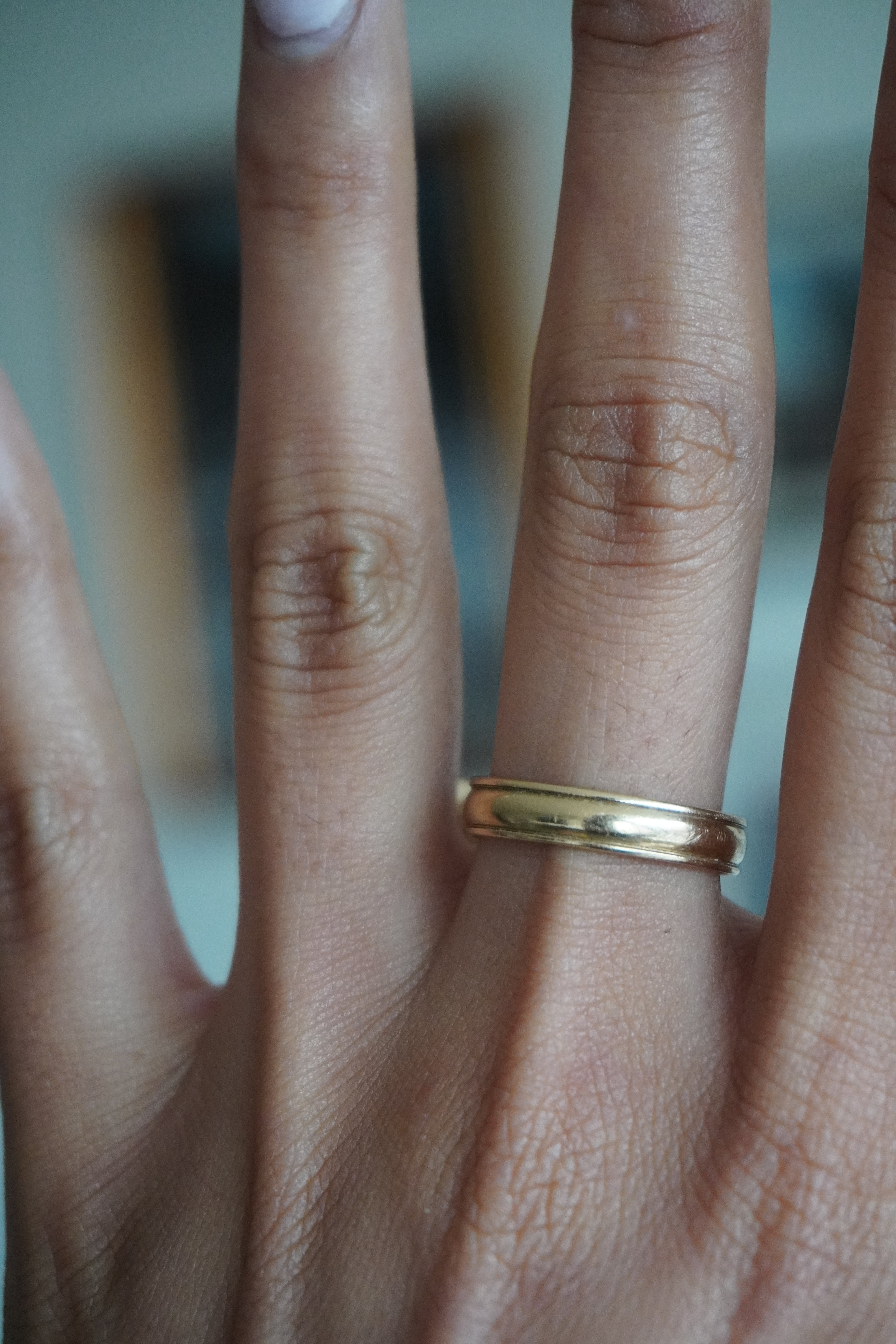 10K Yellow Gold Band Sz 8.5