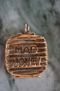 14K Yellow Gold Mad Money Suitcase Pendant