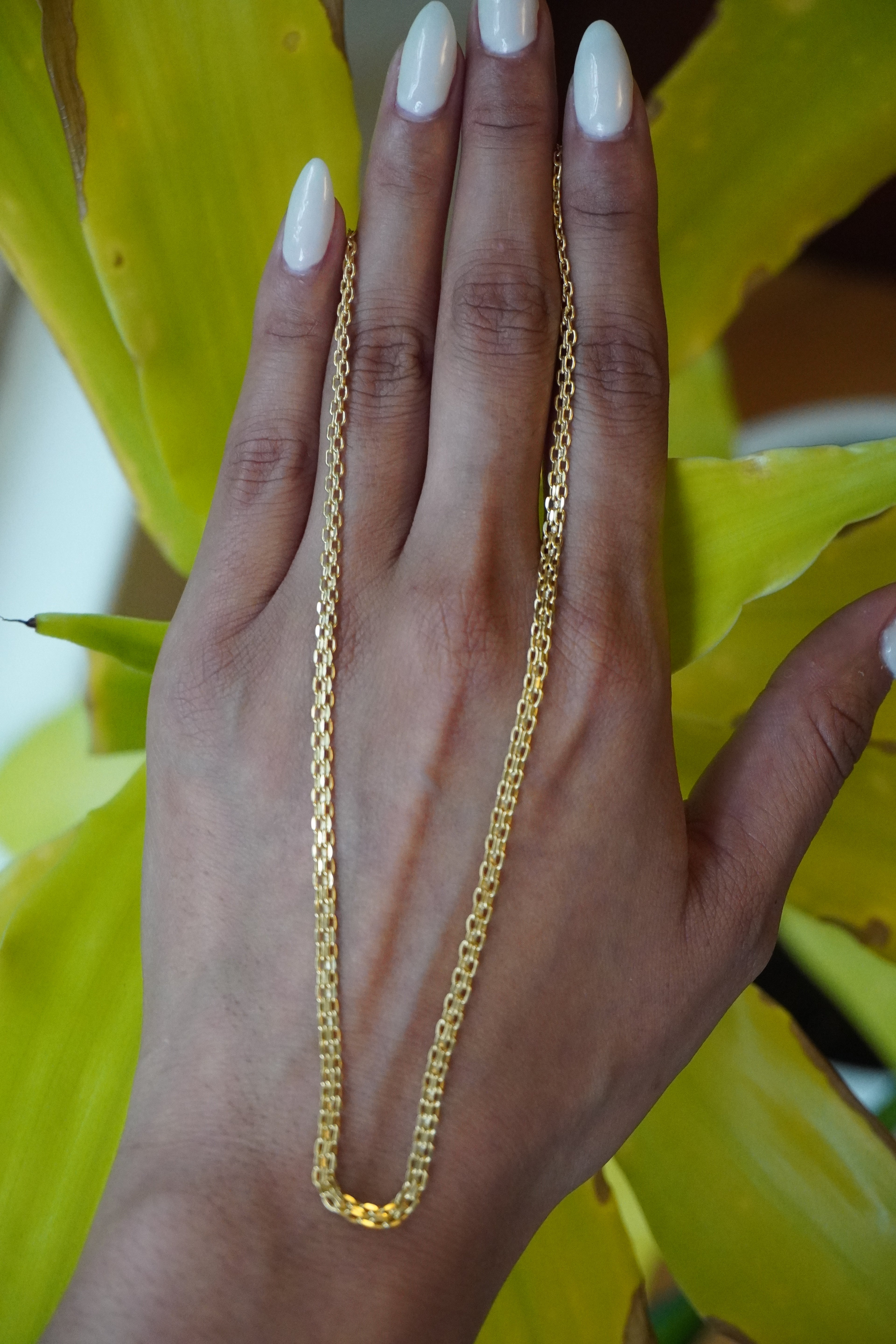 10K Bismark Chain 24" 3mm