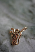 14K Yellow Gold Golf Pendant
