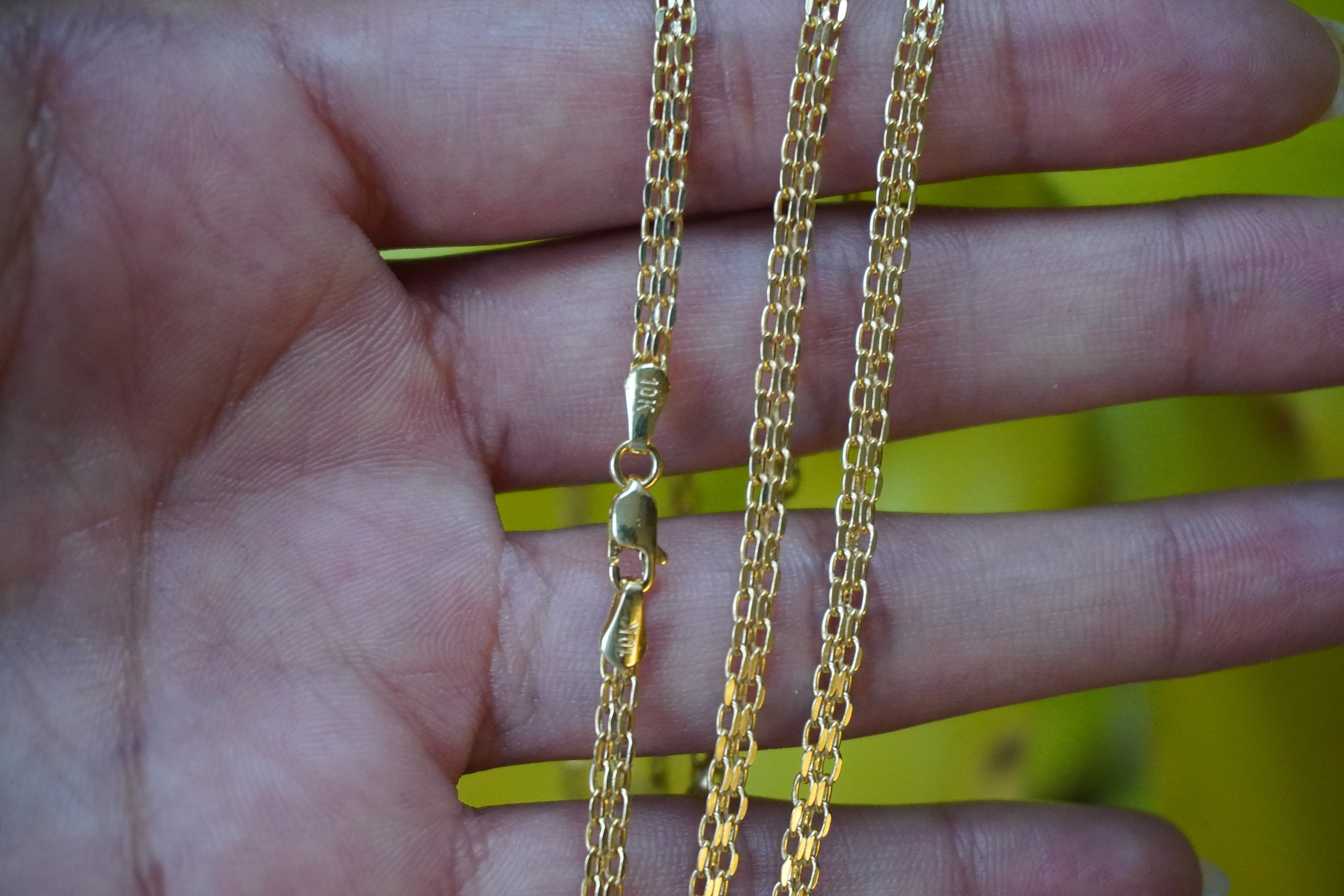 10K Bismark Chain 24" 3mm
