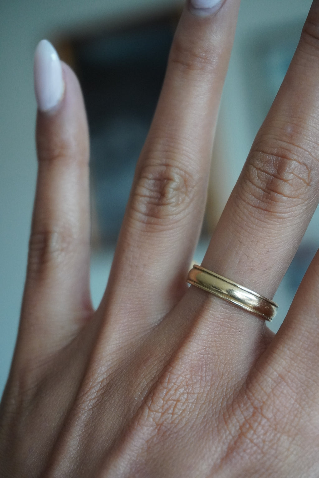 10K Yellow Gold Band Sz 8.5